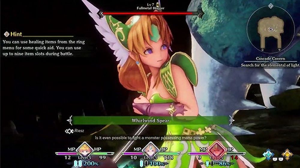 gameplay trials of mana gamescom 2019 gameplay trials of mana gamescom 2019